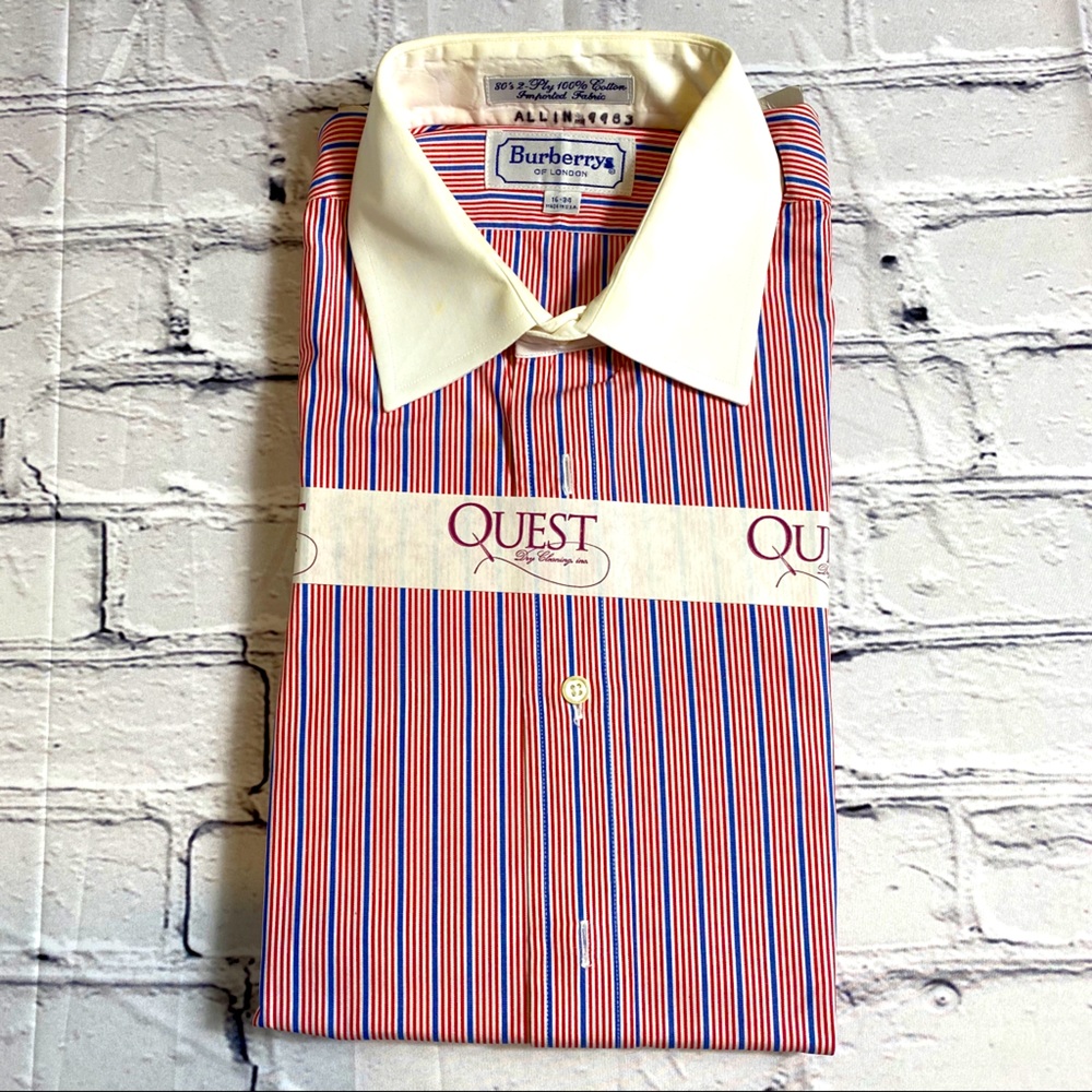 Burberry Vintage Men’s Button Down Long Sleeve